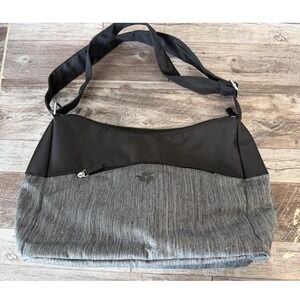 Medela Breast Pump Tote Bag Gray Black Shoulder Carry‎ Diaper Bag Organizer